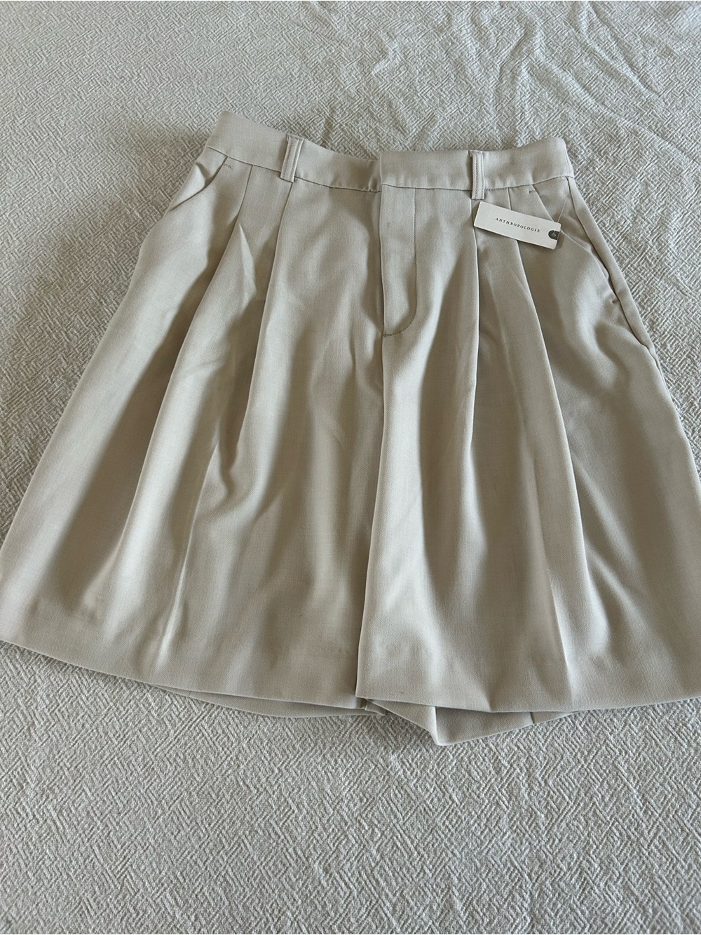 Maeve by anthropologie Avery pleated trouser shorts